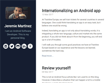 Tablet Screenshot of jeremie-martinez.com